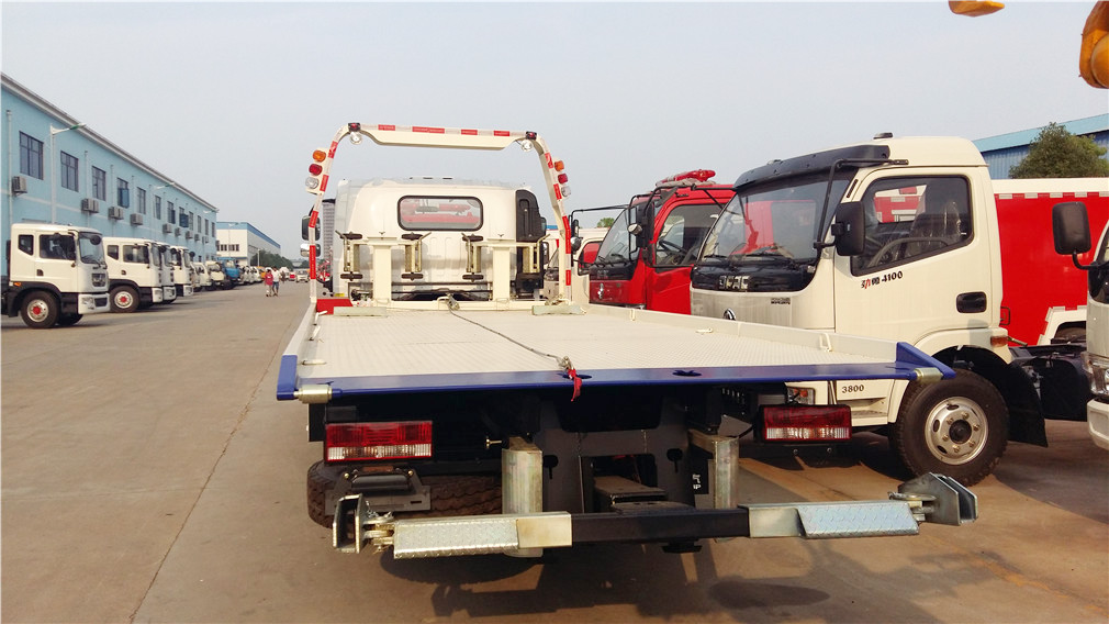 解放一拖二清障車