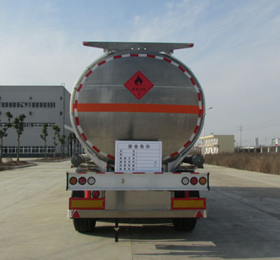 楚勝牌CSC9300GYYLDC型鋁合金運油半掛車