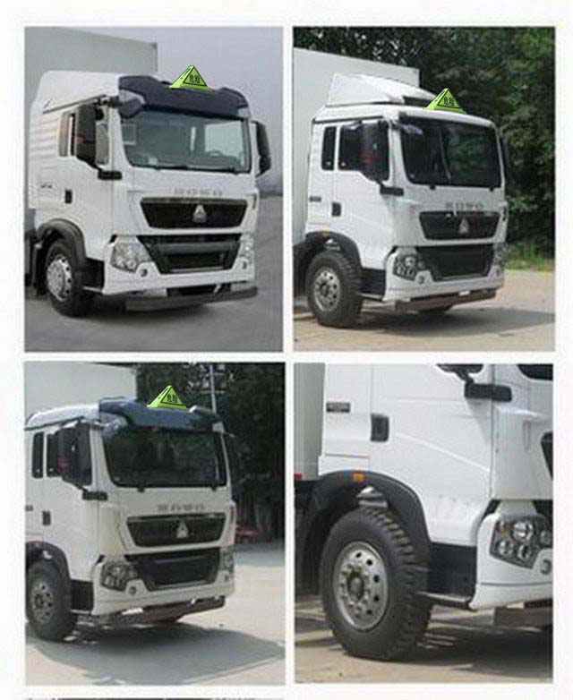 重汽豪沃前四后八鋁合金運(yùn)油車(chē)