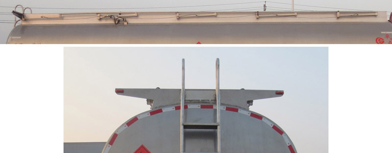 豪沃后雙橋鋁合金運油車